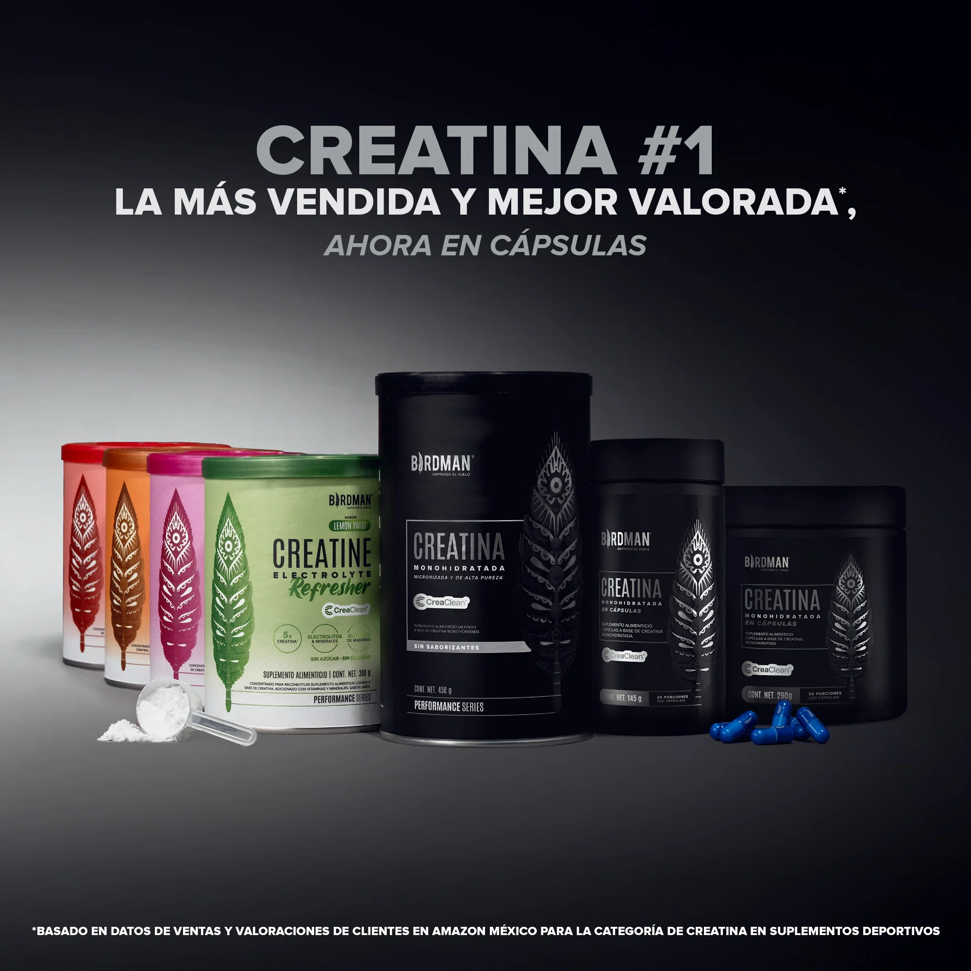 Creatina Monohidratada en Cápsula - 25 Porciones - 125 Cápsulas - Image 3