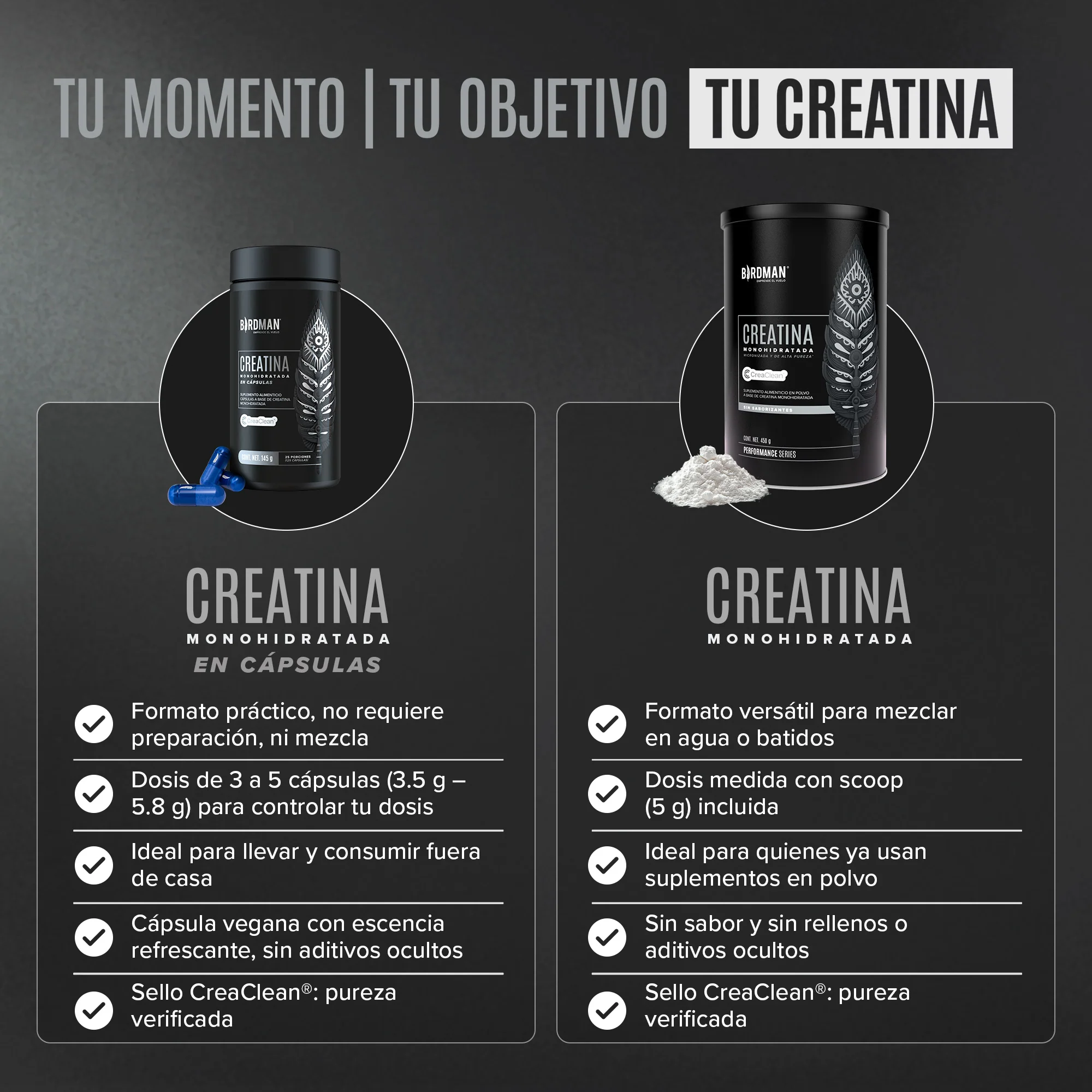 Creatina Monohidratada en Cápsula - 25 Porciones - 125 Cápsulas - Image 9