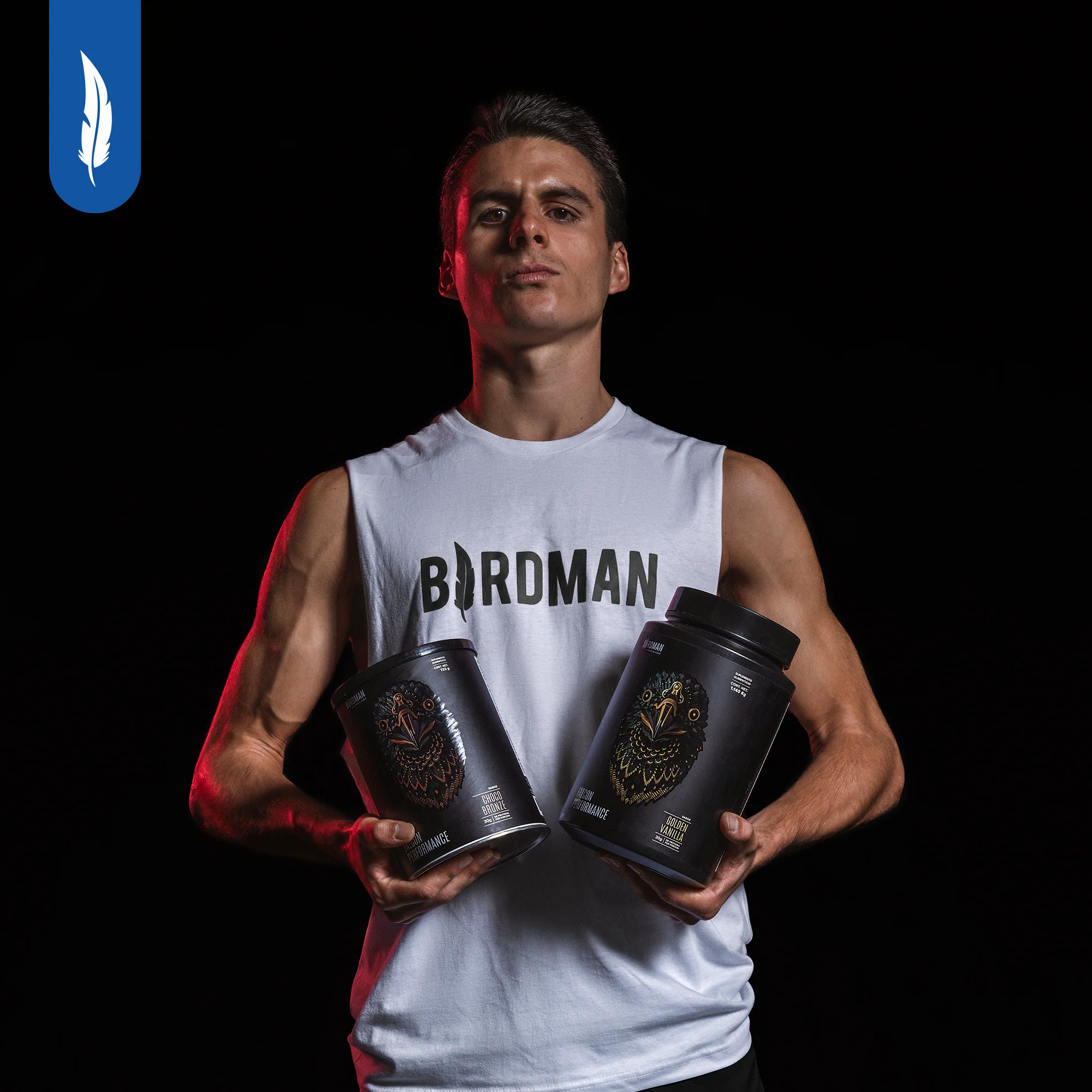 Falcon Performance Proteína en Polvo con Creatina & BCAAs - Choco Bronze 10 Pack Sobres - Image 8