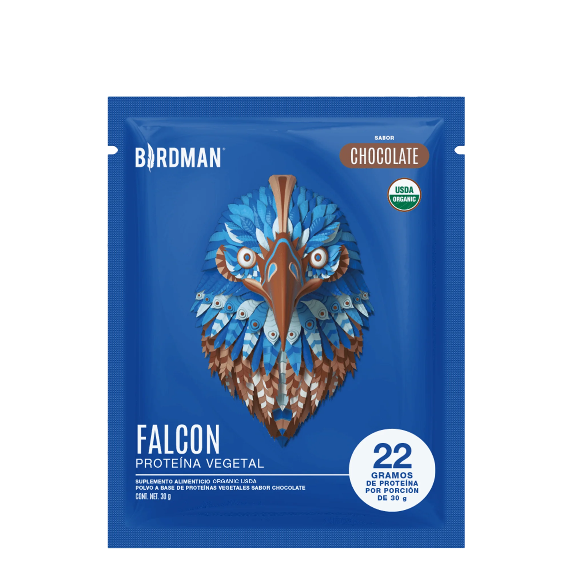 Falcon Protein Chocolate 12 Pack Sobres - Image 3