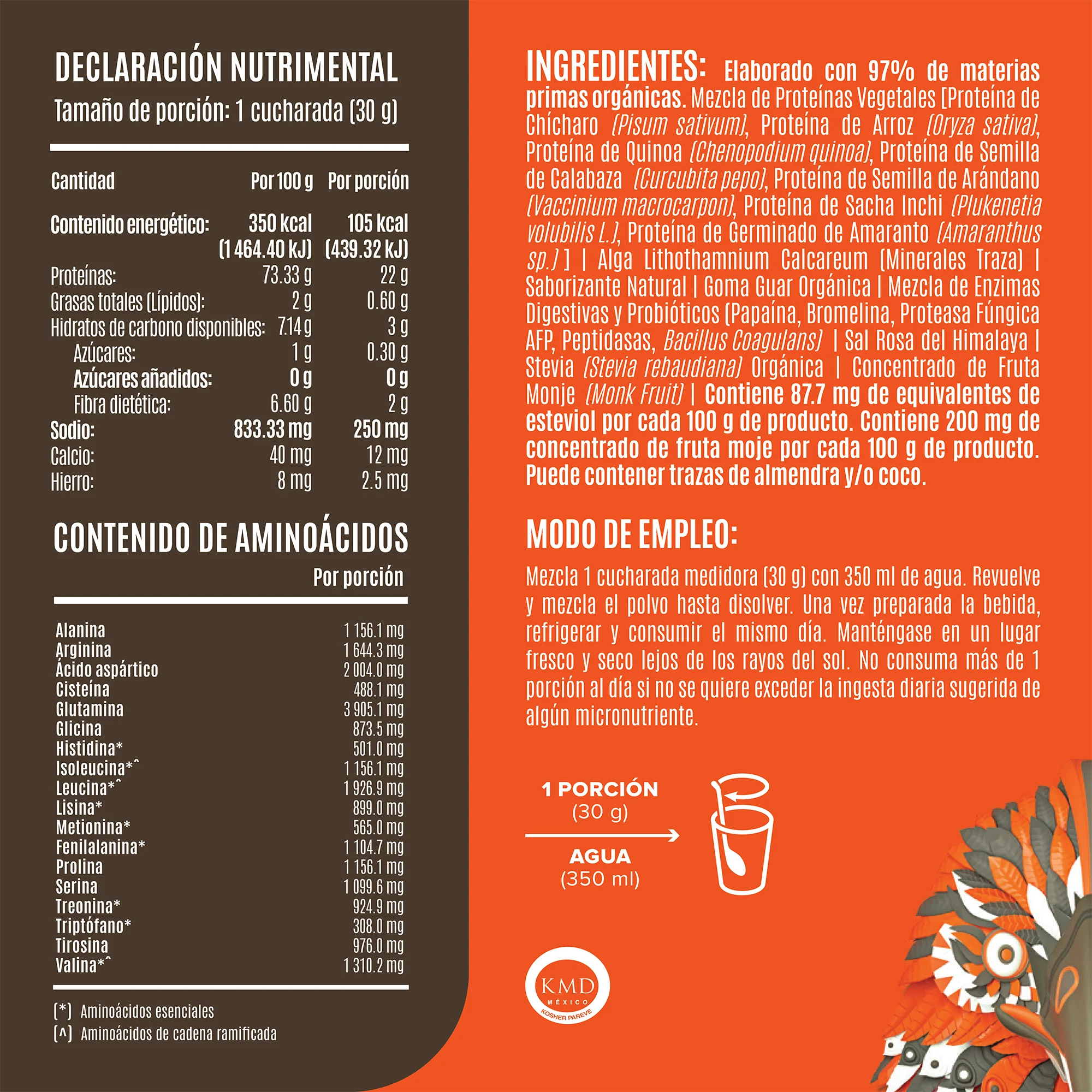 Falcon Protein Pumpkin 510 g EDICIÓN LIMITADA - 17 Servicios - Image 3