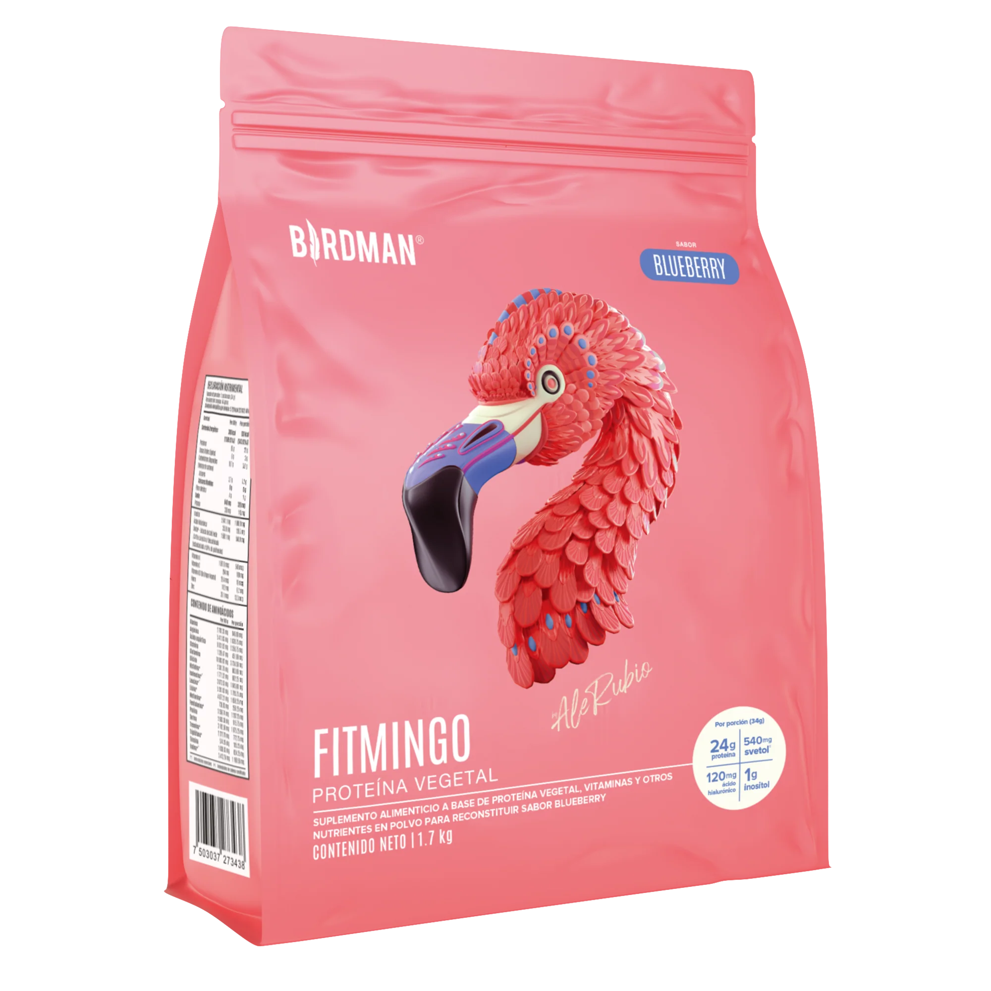 Fitmingo Protein Blueberry 1.7 kg pack - Image 3