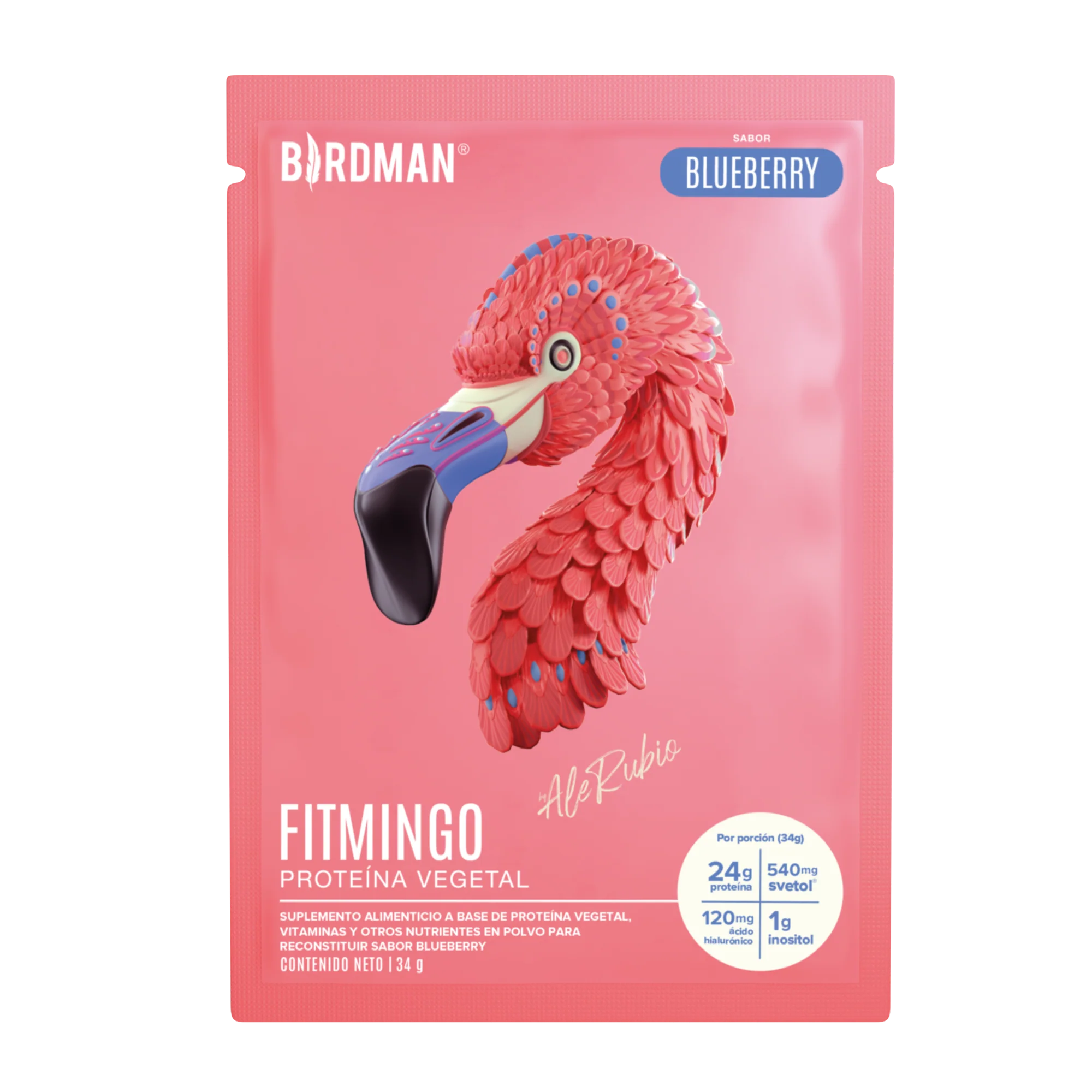 Fitmingo Protein Blueberry 10 pack sobres pack feb - Image 3
