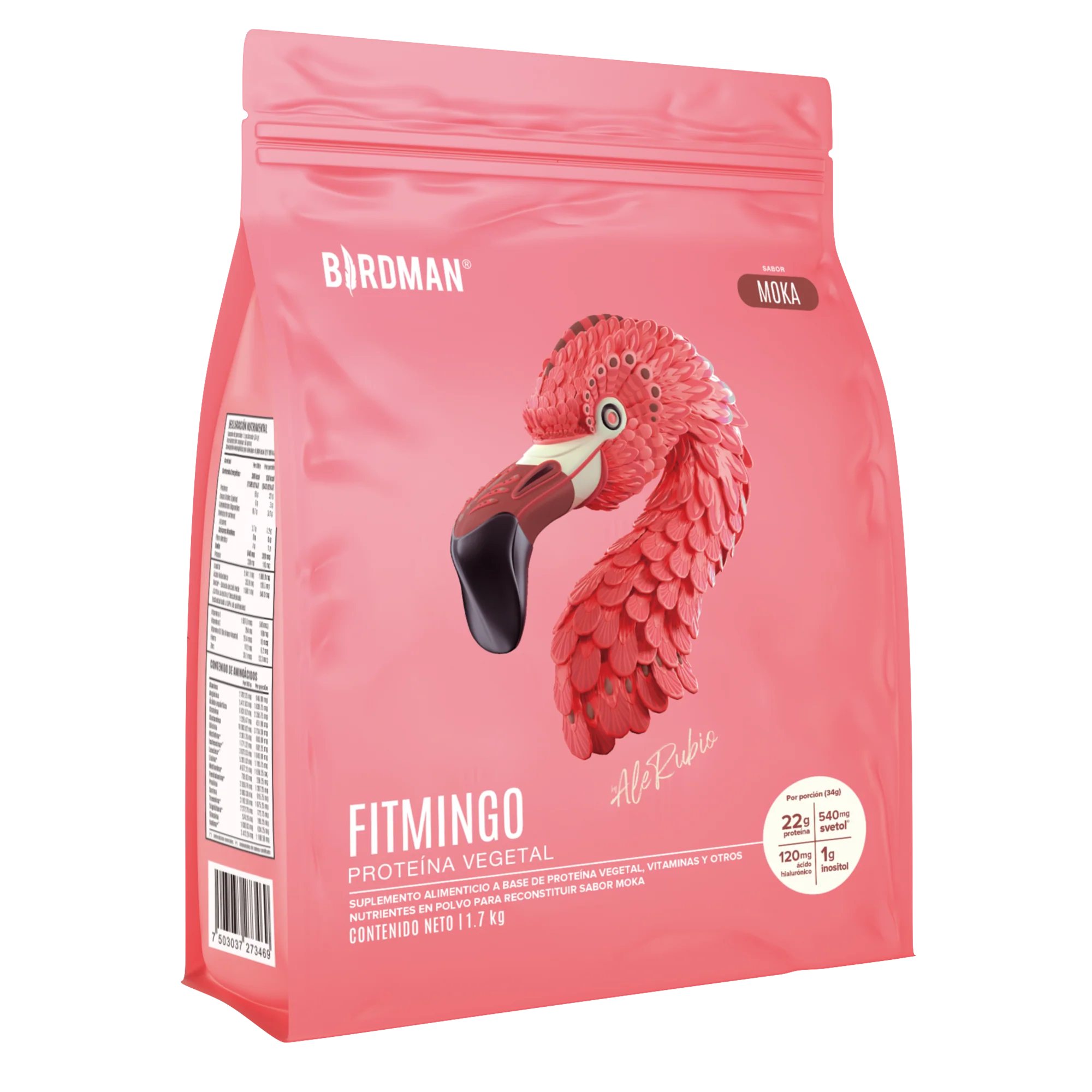 Fitmingo Protein Proteína en Polvo con Inositol & Vitaminas - Moka 1.7 kg - Image 3