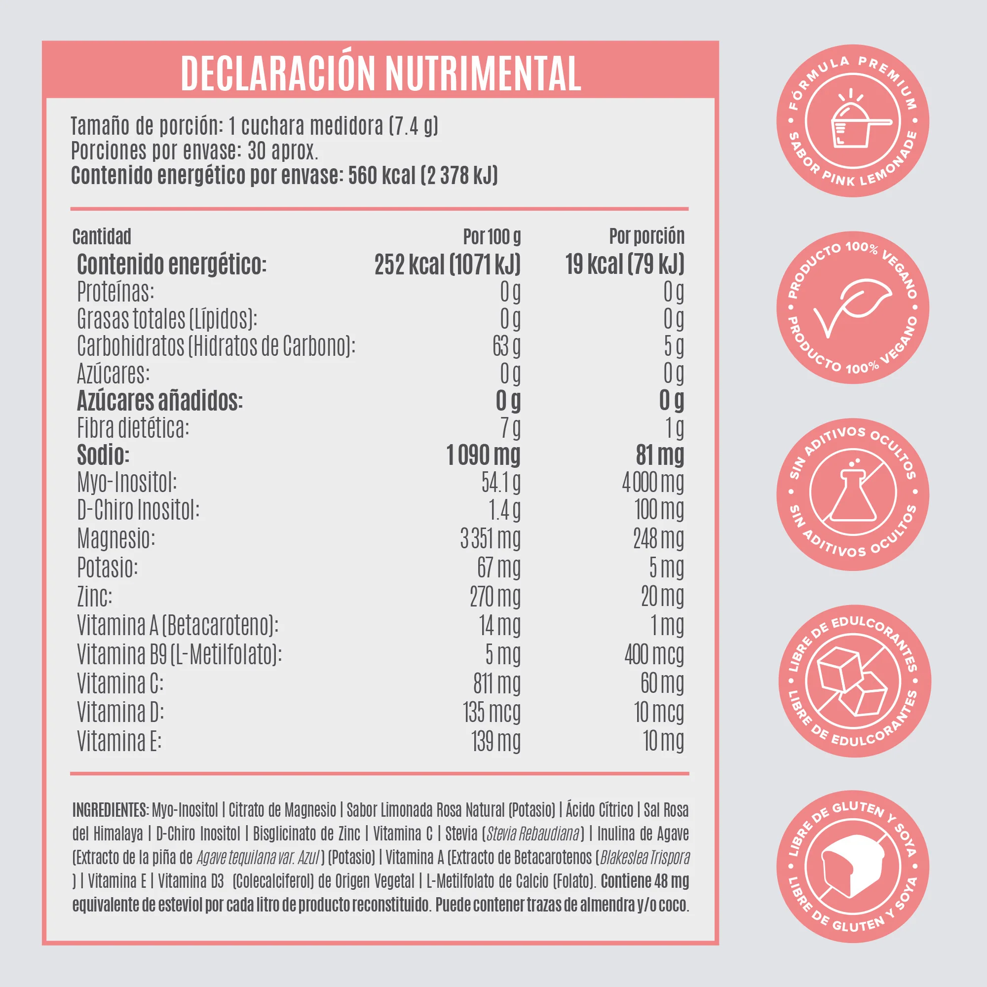 H-Balance - Pink Lemonade - 222g PACK - Image 6