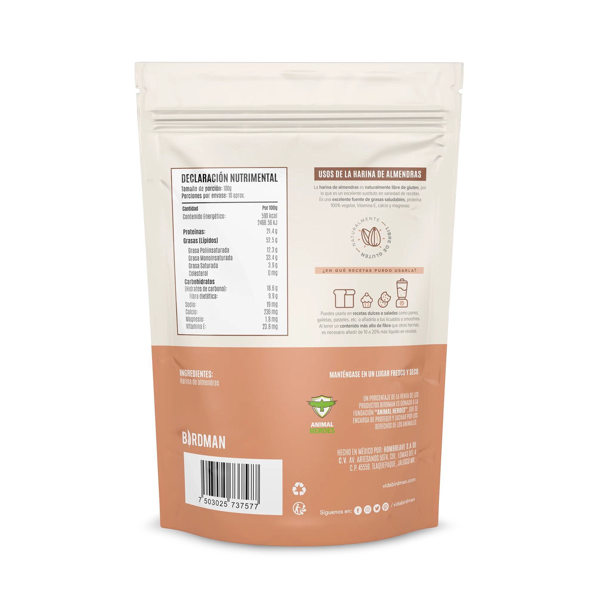 Harina de Almendras 1 kg - Image 3