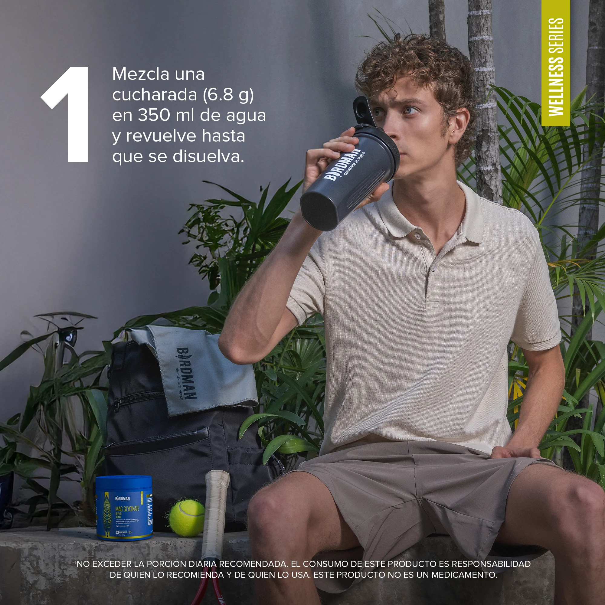 Mag Glycinate Blend - Glicinato y Citrato de Magnesio en Polvo - Sabor Limón - 60 Porciones - Image 6