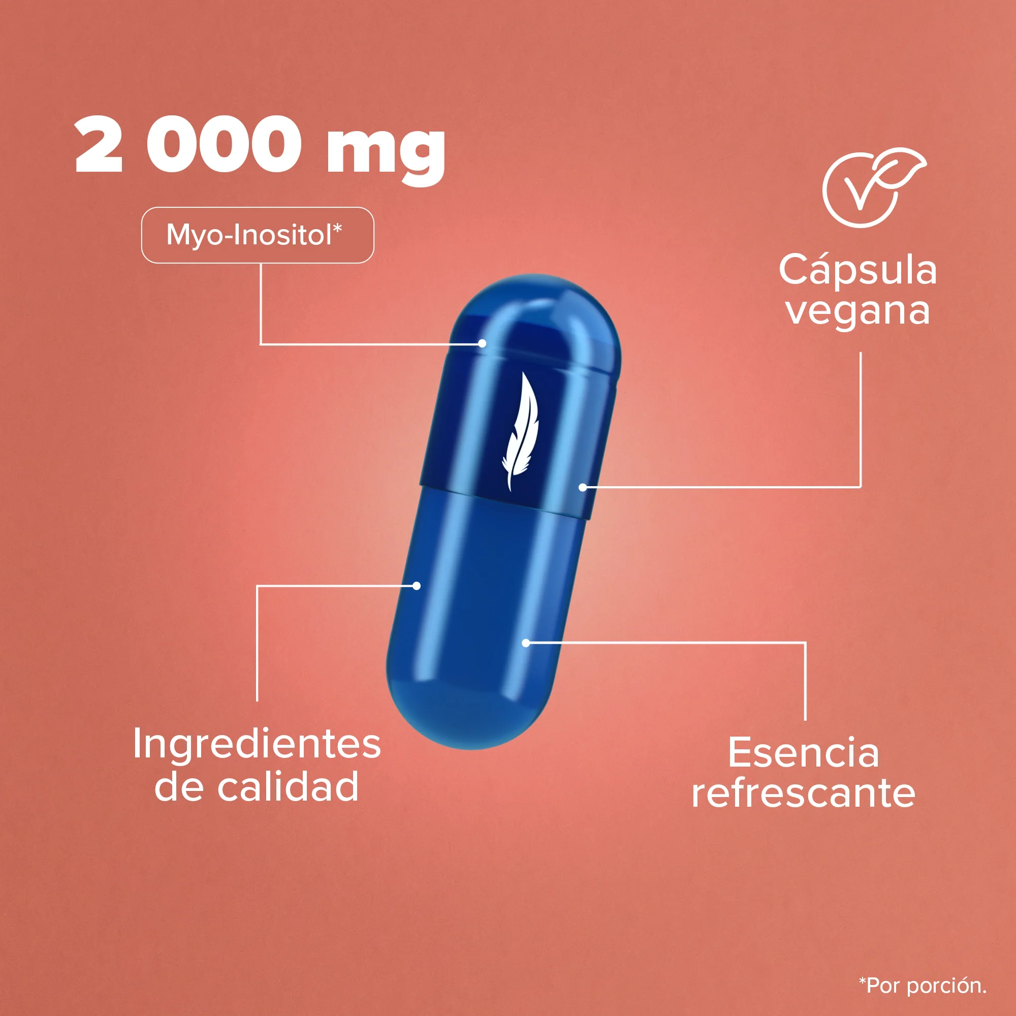 Myo-Inositol 2000mg - 180 Cápsulas - Image 6