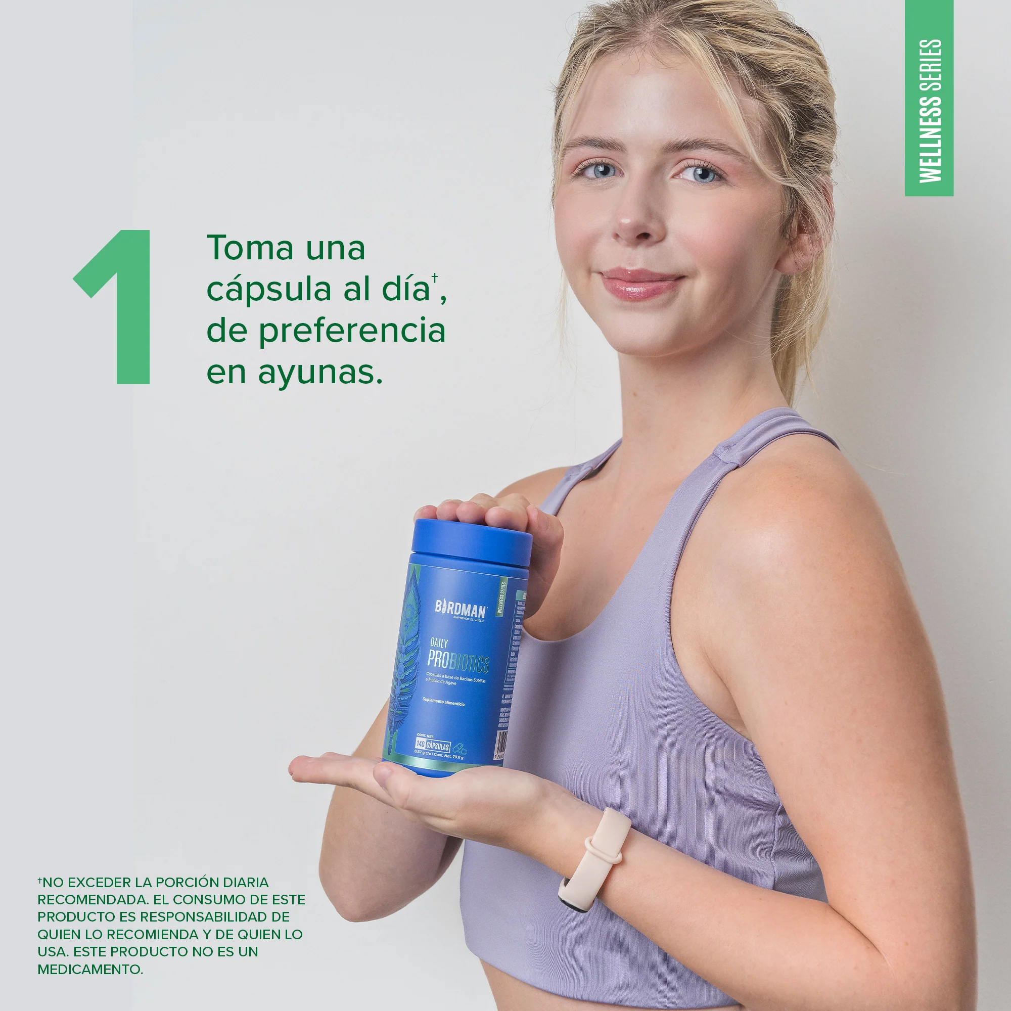 Premium All-In-One Probiotic - Probióticos con 50 Billones de UFC - 120 Cápsulas - Image 3