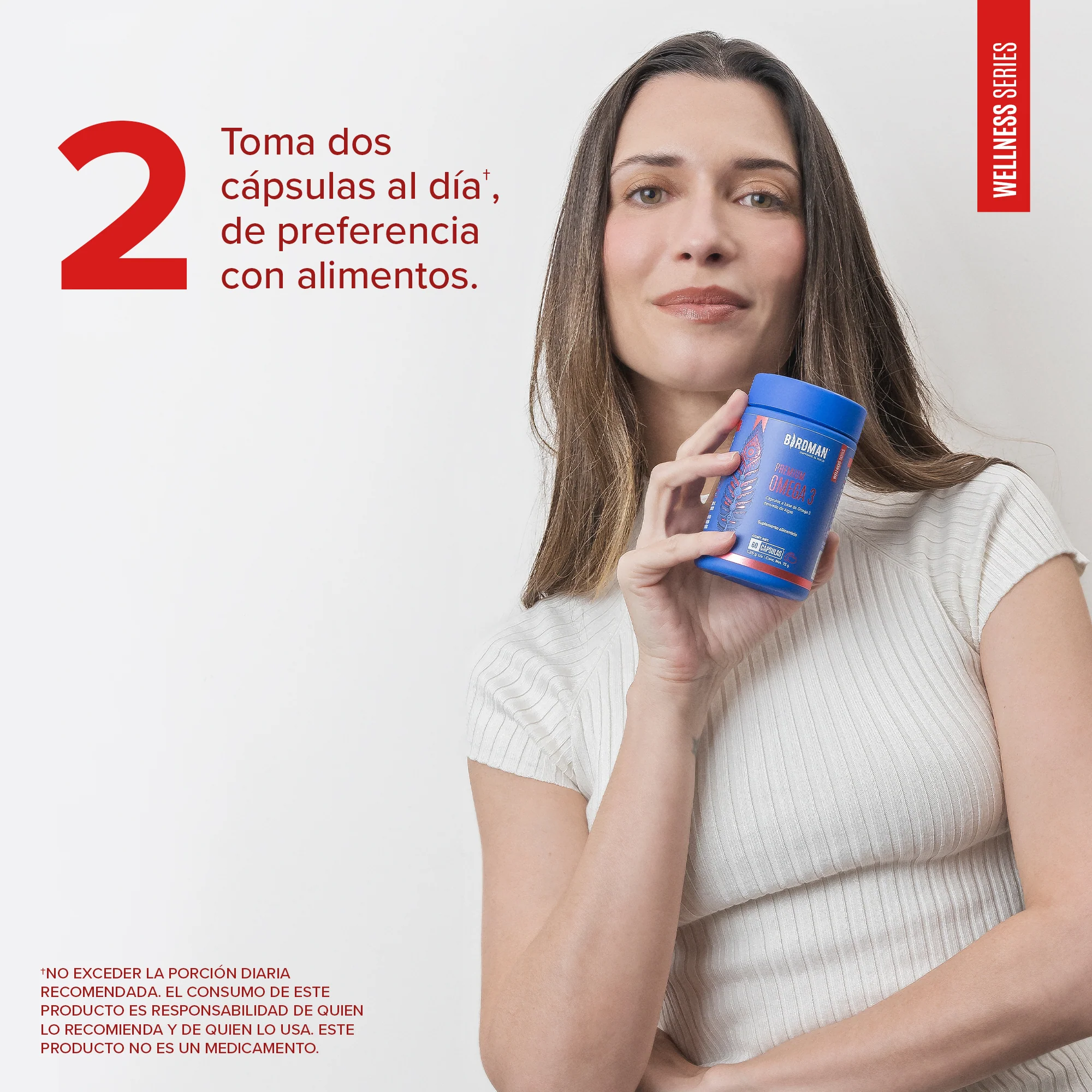 Premium Omega 3 - DHA 620mg & EPA 170mg - 120 Cápsulas - Image 3