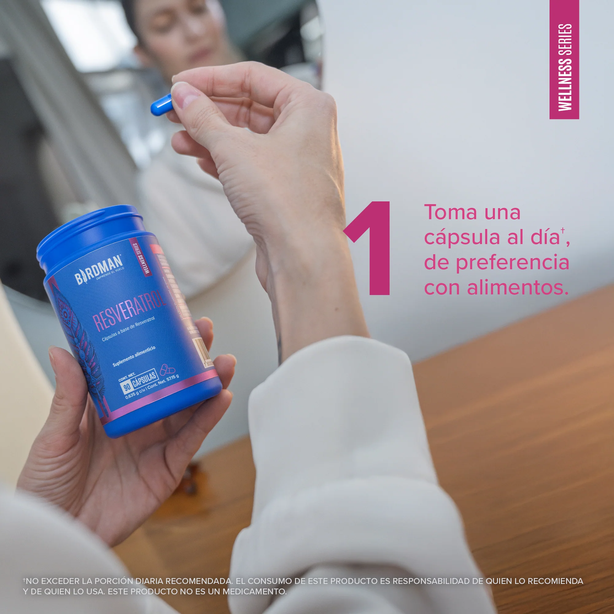 Resveratrol 300mg -  45 Cápsulas - Image 3