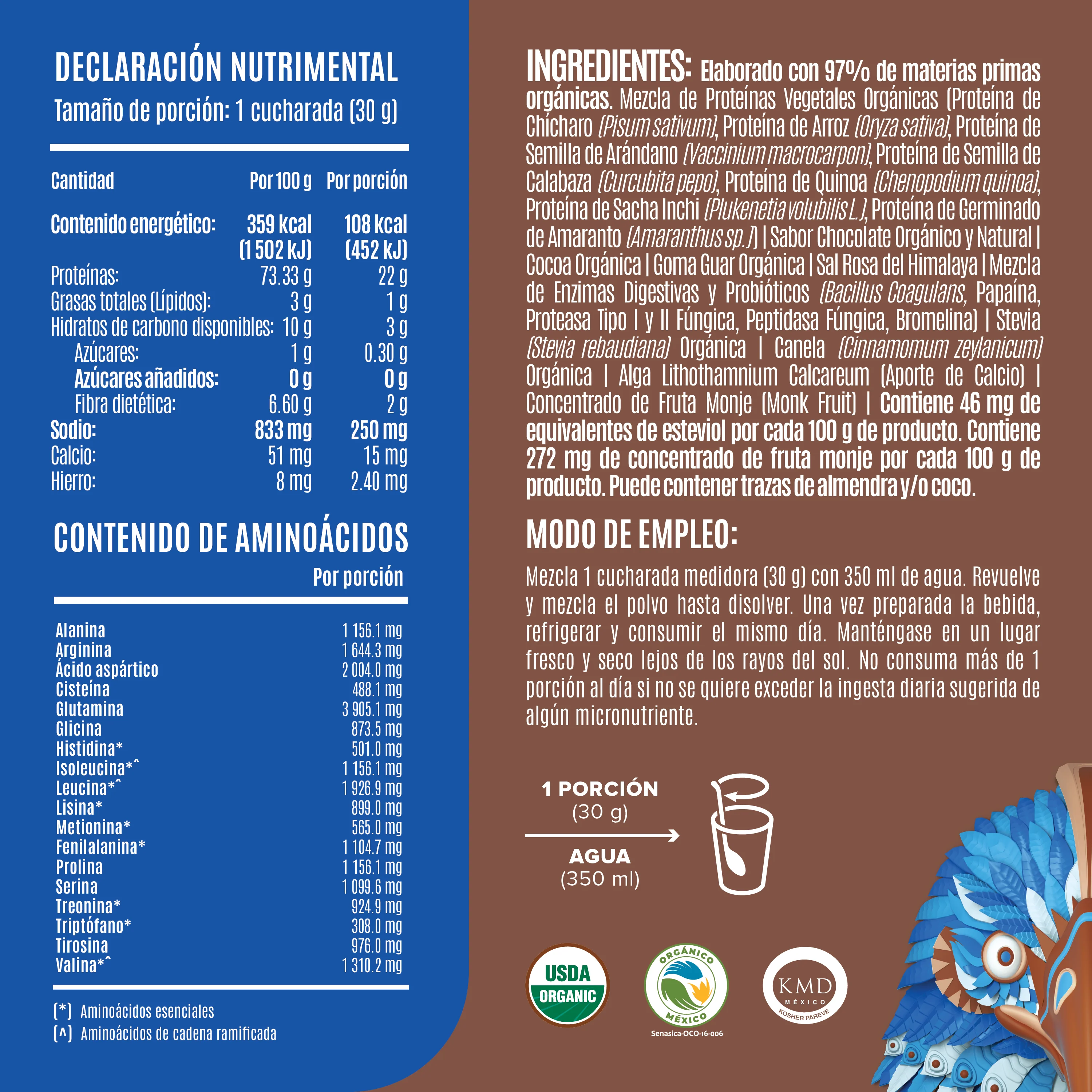 Travel Pack - 4pk Falcon Protein (48 Sobres) + Shaker bundle - Image 5