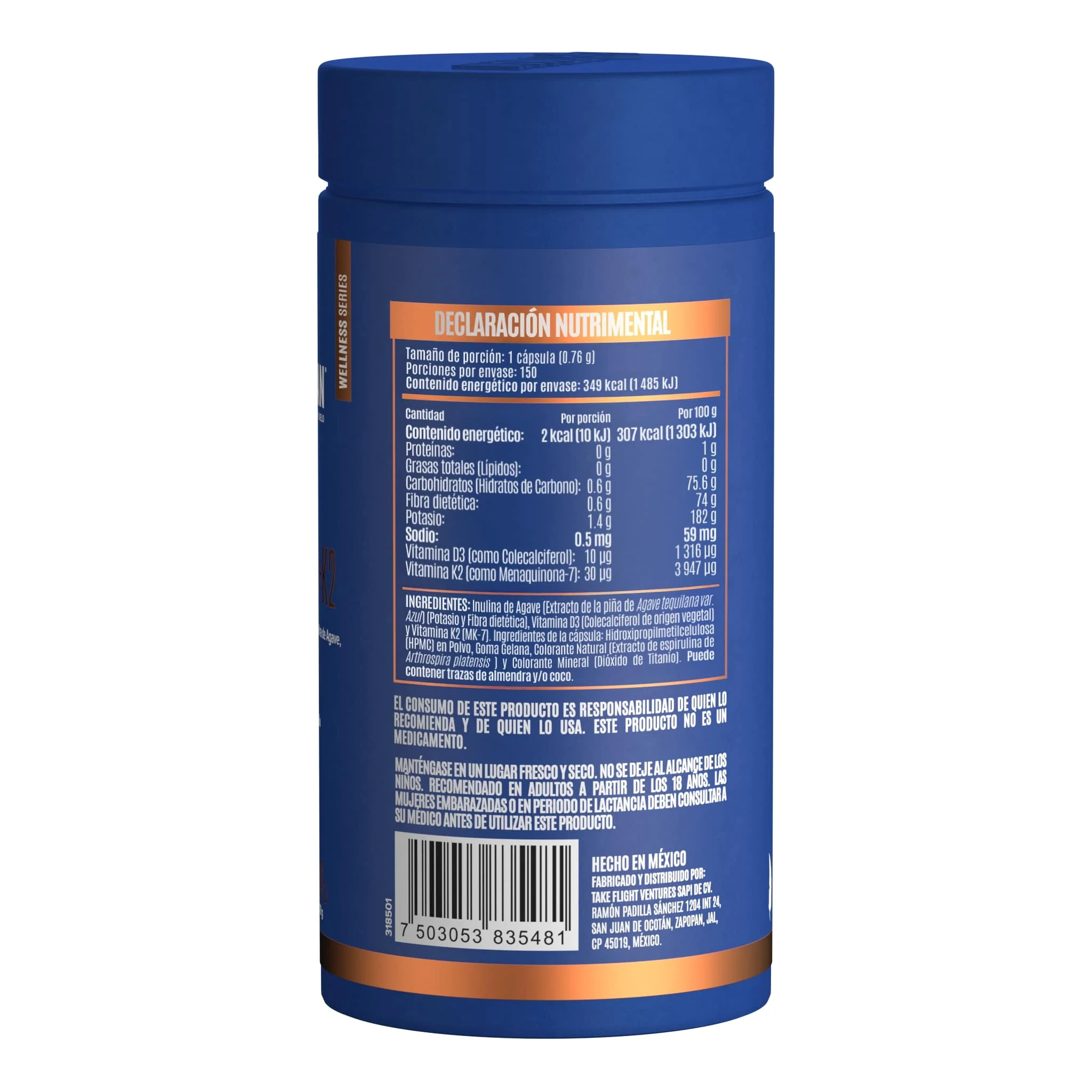 Vitamina D3 + K2 - 150 Cápsulas - Image 6